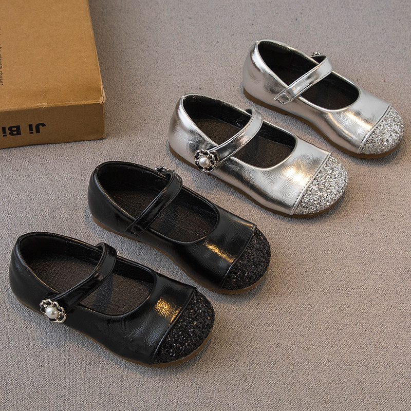 女童皮鞋2025春秋新款儿童鞋子小女孩公主鞋软底豆豆鞋单鞋宝宝鞋,童鞋/婴儿鞋/亲子鞋,皮鞋,淘宝优惠券,粉丝福利购,淘宝优惠卷