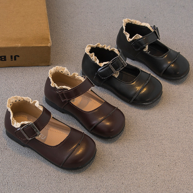 女童皮鞋2025春秋新款儿童鞋子小女孩公主鞋软底豆豆鞋宝宝单鞋潮,童鞋/婴儿鞋/亲子鞋,皮鞋,淘宝优惠券,粉丝福利购,淘宝优惠卷