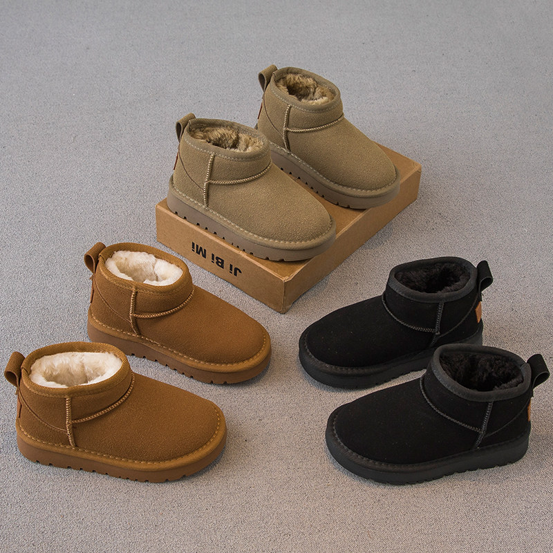 儿童雪地靴2024冬季新款男童雪地鞋女童棉鞋雪地棉加绒加厚冬靴潮,童鞋/婴儿鞋/亲子鞋,雪地靴,淘宝优惠券,粉丝福利购,淘宝优惠卷