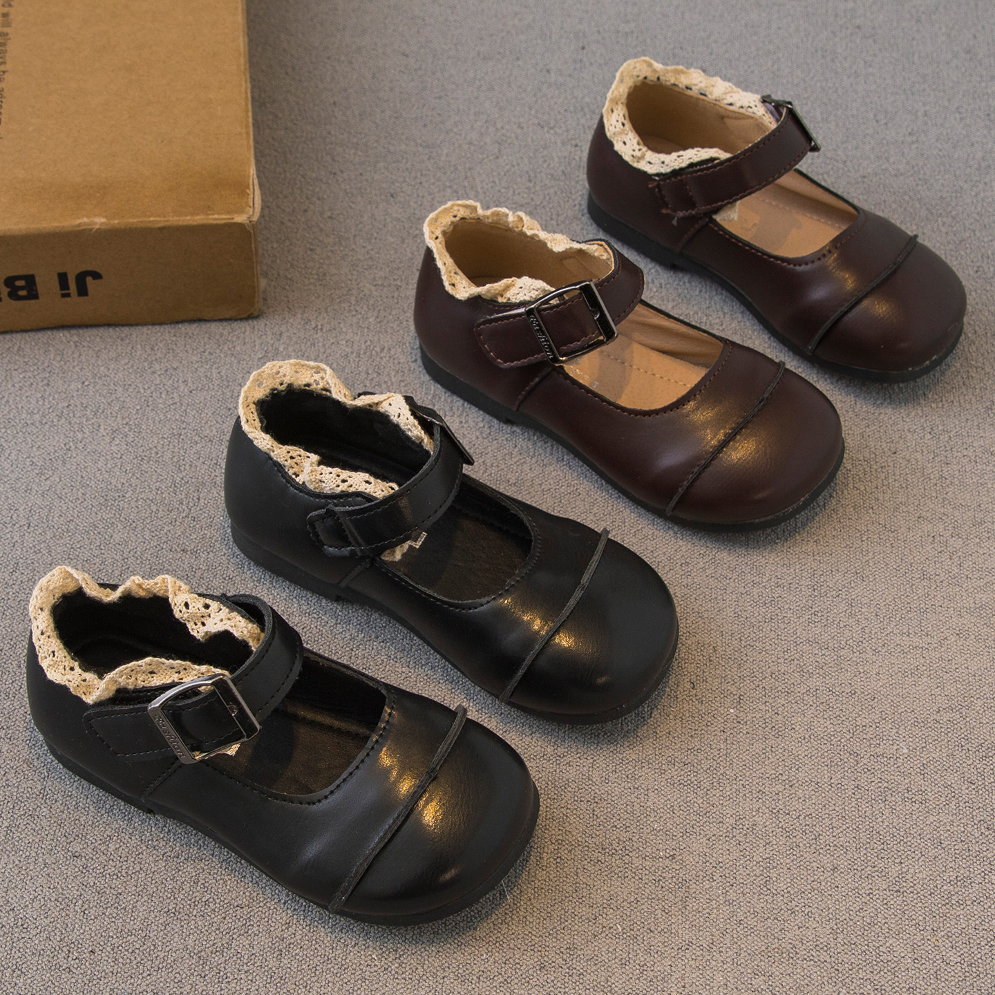 女童皮鞋2026春秋新款儿童鞋子小女孩公主鞋软底洋气豆豆鞋单鞋潮,童鞋/婴儿鞋/亲子鞋,皮鞋,淘宝优惠券,粉丝福利购,淘宝优惠卷