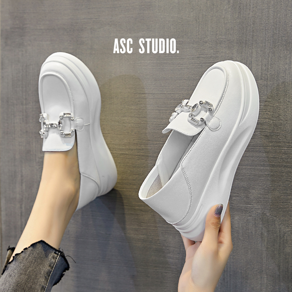 Acesc/艾斯臣平跟小白鞋单鞋