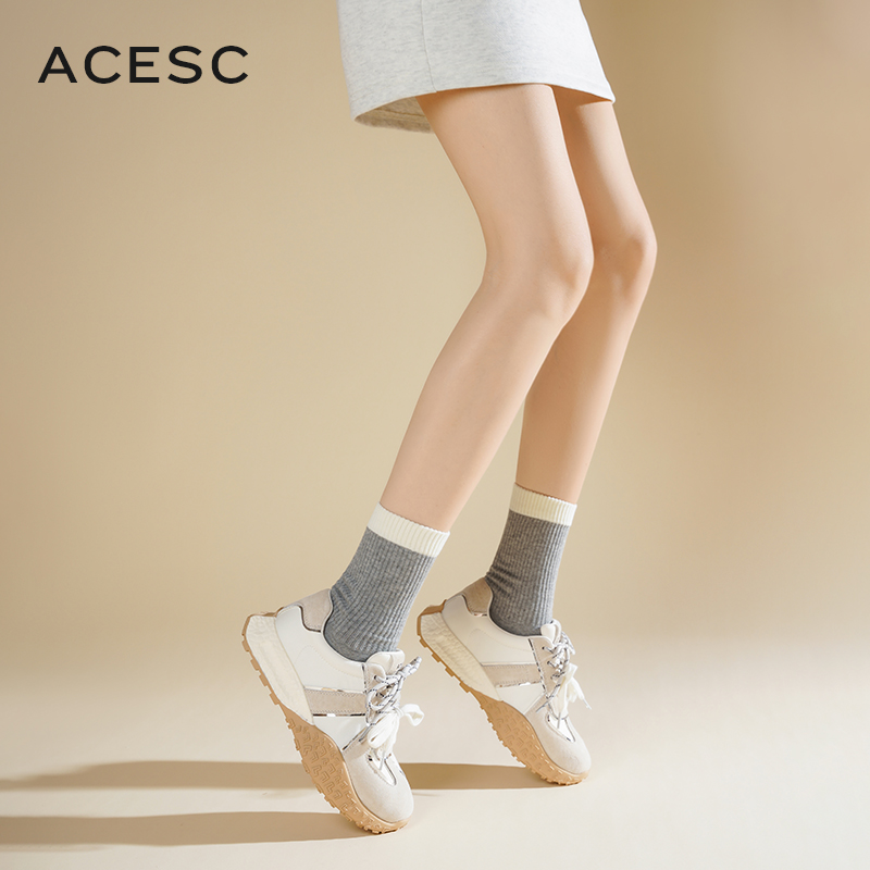 厚底增高德训鞋女款2025新款