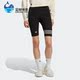 IB7325 三叶草女子高腰运动休闲紧身短裤 Adidas 阿迪达斯正品