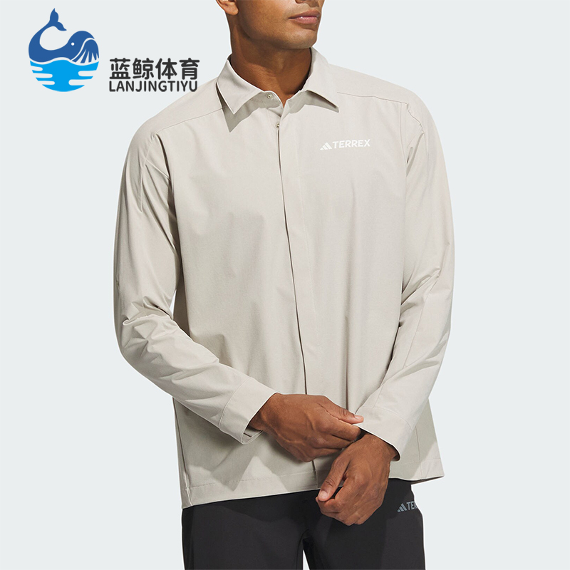 Adidas/阿迪达斯男士长袖衬衫
