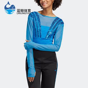 Adidas 三叶草新款 修身 女子运动连身衣HR3416 阿迪达斯正品
