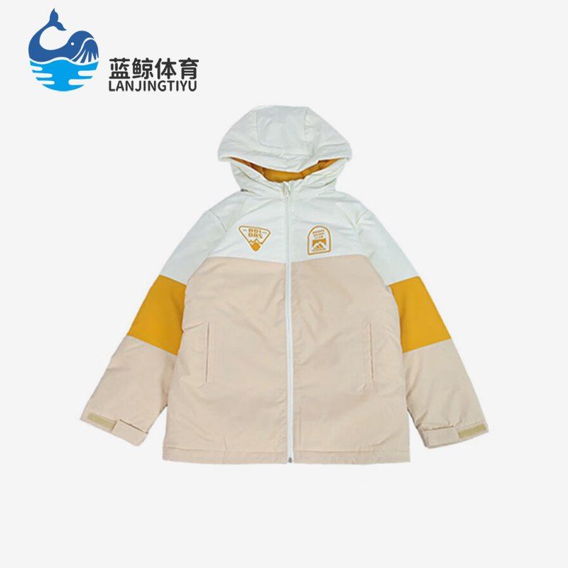 阿迪达斯正品大童保暖羽绒服