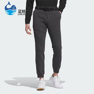 男士 Adidas 阿迪达斯正品 新款 IA2616 针织束脚高尔夫运动裤