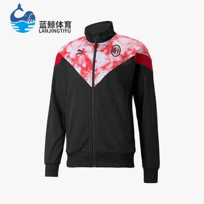 Puma/彪马正品春季男士个性印花休闲运动夹克外套765083-01