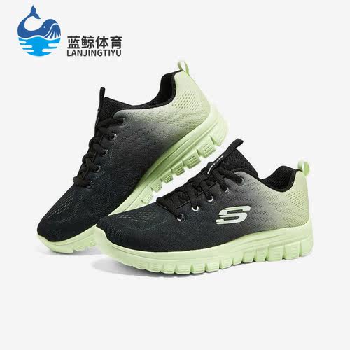 斯凯奇新款女运动耐磨轻便休闲鞋