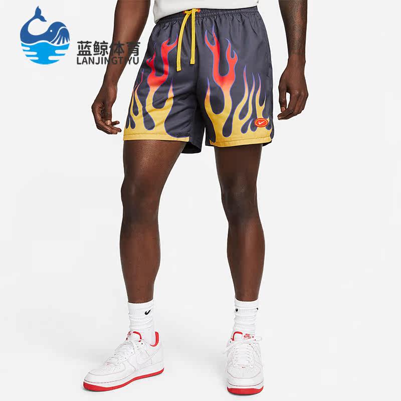 Nike/耐克正品Americana flames休闲男子运动短裤DV9628-010