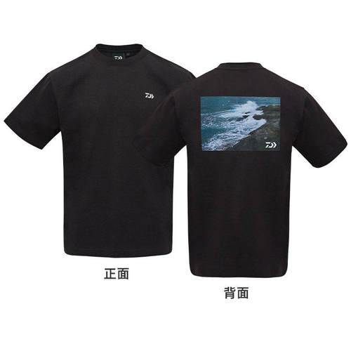 DAIWA达亿瓦 26春夏DE-5126CS印花短袖T恤圆领钓鱼服休闲百搭半袖
