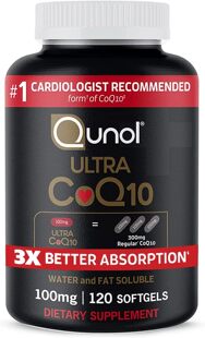 美国代购Qunol CoQ10 100mg Softgels, Qunol Ultra CoQ10 100mg,