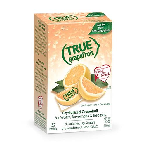 美国代购TRUE GRAPEFRUIT Water Enhancer (32 Packets) | Zero C