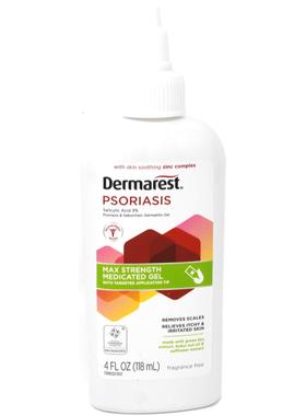 美国代购Dermarest Psoriasis Medicated Treatment Gel 4 oz (Pa