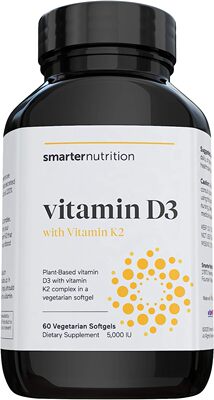 美国代购Plant-Based Vitamin D3 Immune Support with Vegan K2
