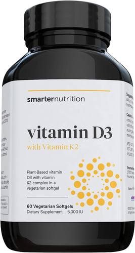 Plant-Based Vitamin D3 Immune Support with Vegan K2