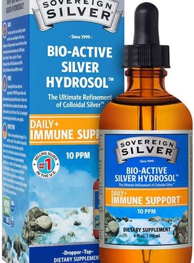 美国代购Sovereign Silver Bio-Active Silver Hydrosol for Immu