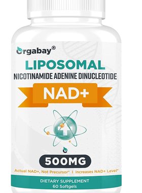 美国代购Orgabay Liposomal NAD+ 500 mg Supplement, High Absor