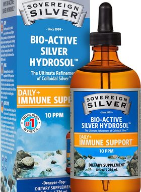 美国代购Sovereign Silver Bio-Active Silver Hydrosol for Immu