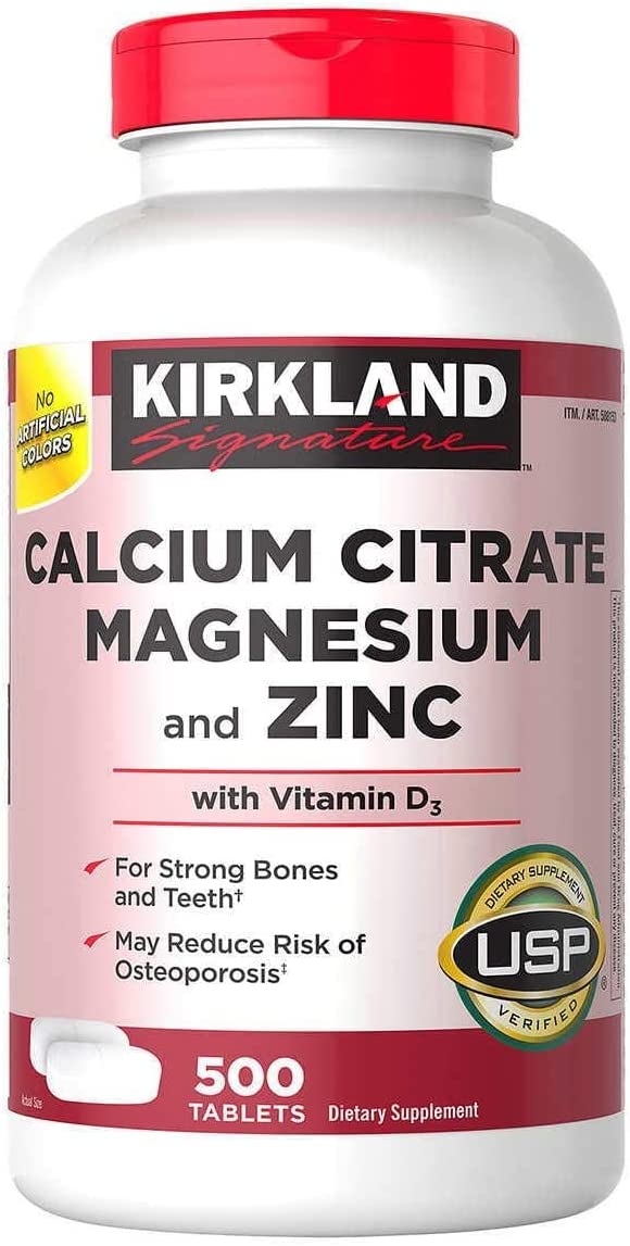 美国代购Kirkland Signature Expect More Calcium Citrate Magne-封面