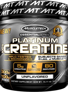 美国代购Creatine Monohydrate Powder | MuscleTech Platinum Cr