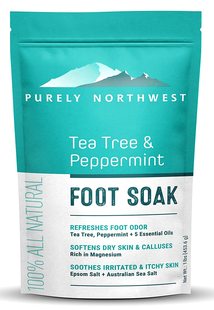 Tea Tree Foot PURELY Soak Peppermint NORTHWEST 美国代购 Oil