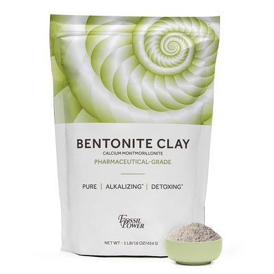 美国代购FOSSIL POWER Calcium [Bentonite Clay Food Grade Powd