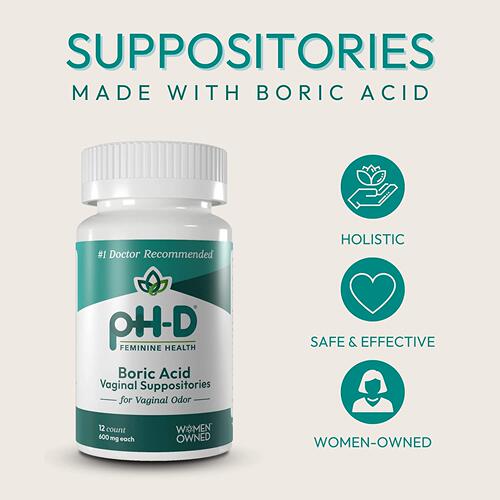 美国代购pH-D Feminine Health - Boric Acid Starter Bundle - p