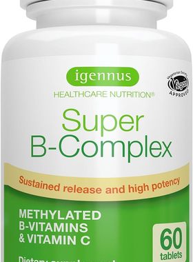 美国代购Super B-Complex – Methylated Sustained Release B