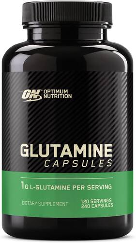 美国代购Optimum Nutrition L-Glutamine Muscle Recovery Capsul