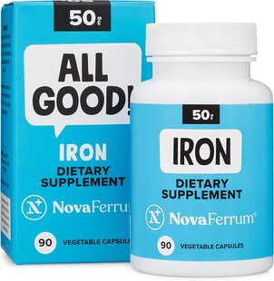 美国代购NovaFerrum All Good | Iron Supplement for Adults | 5
