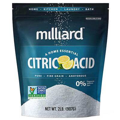 美国代购Milliard Citric Acid 2 Pound - 100% Pure Food Grade