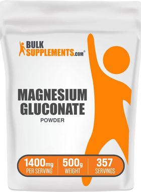 美国代购BulkSupplements Magnesium Gluconate Powder (500 gram