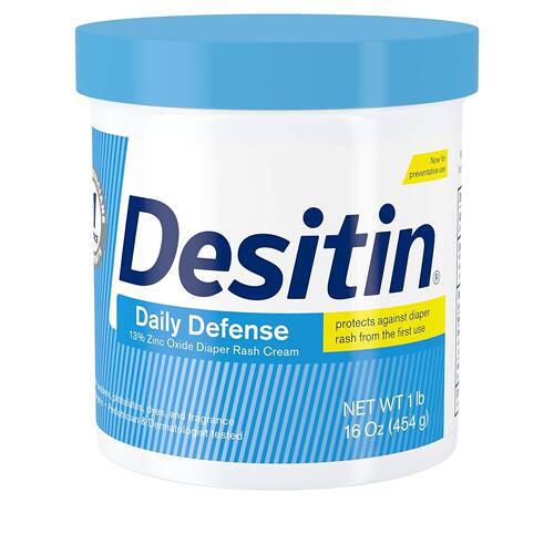 美国代购Desitin Daily Defense Baby Diaper Rash Cream with 13