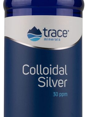 美国代购Trace Minerals | Colloidal Silver Liquid | 30 PPM Sa