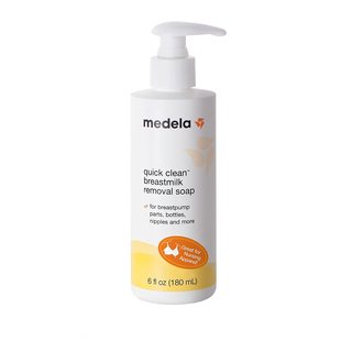 Clean Breast Medela Scru Soap Quick Removal 美国代购 Milk