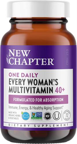 New Chapter Women's Multivitamin + Immune Support O