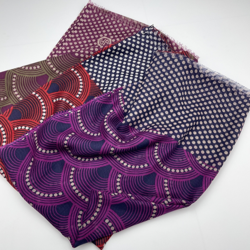 欧单春夏季薄款防晒空调房用围巾