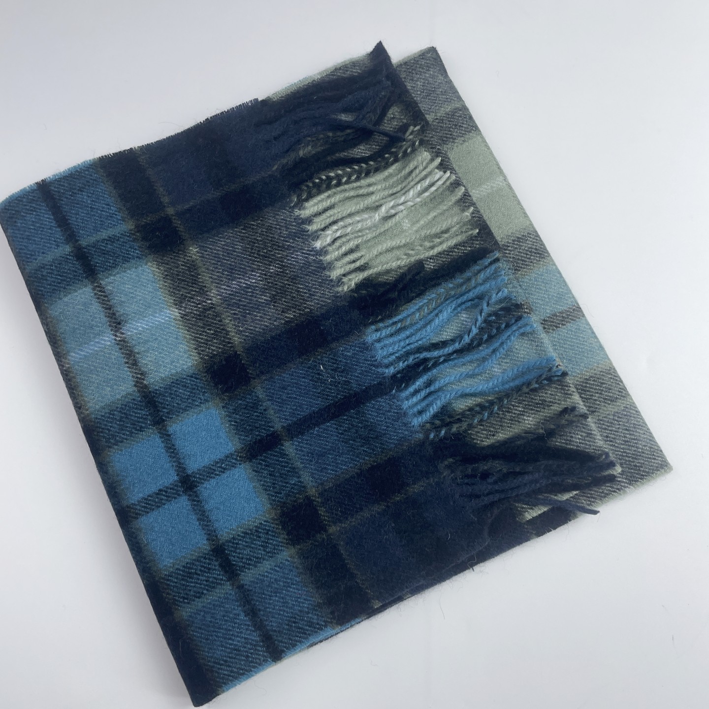 英伦羊毛格子秋冬厚款保暖围巾