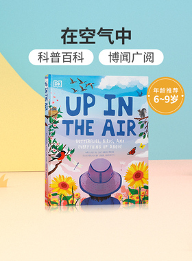 进口英文原版 Up In The Air 在空气中 DK出版6-9-14岁中小学生英语课外阅读读物 少儿科普百科英语图鉴书 精装正版