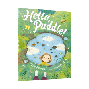 英文原版 Hello, Puddle! 你好水坑 小小水坑也能孕育生命 Clarion Books出版 4-8岁儿童宝宝启蒙益智科普入门绘本精装