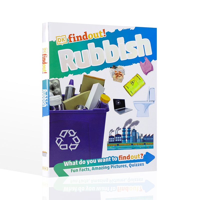 进口英文原版DK findout! Rubbish DK小发现:垃圾 10-14岁中小学生英语课外阅读读物 DK大百科系列 儿童科普百科知识图鉴书平装