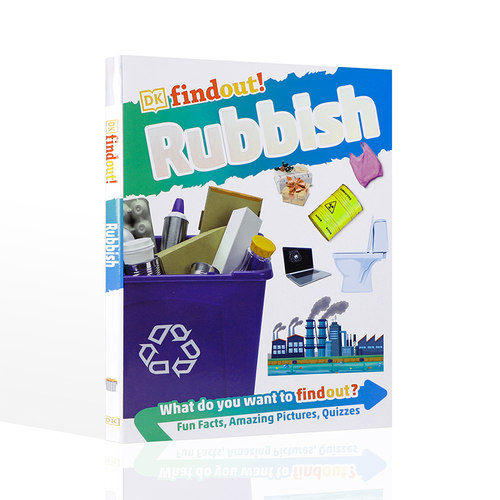 进口英文原版DK findout! Rubbish DK小发现：垃圾 10-14岁中小学生英语课外阅读读物 DK大百科系列 儿童科普百科知识图鉴书平装