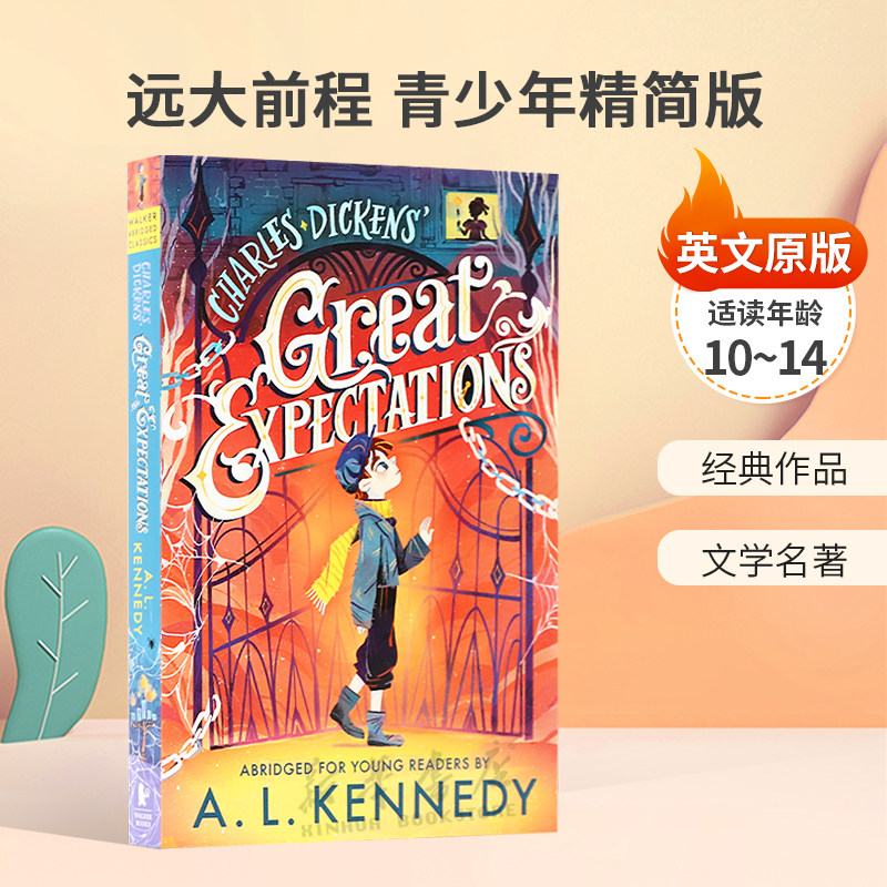 英文原版Great Expectations: Abridged for Young Readers远大前程 青少年精简版经典故事改编 文学名著平装小说10-14岁