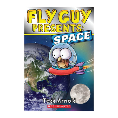 英文原版 Scholastic Reader, Level 2：Fly Guy Presents: Space 苍蝇小子：太空 儿童科普行星 航天器 宇航服 有趣英语绘本
