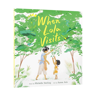 英文原版 When Lola Visits 当萝拉来访时 2-6岁儿童启蒙认知生活体验 互动阅读 家庭亲情温暖治愈故事精装绘本