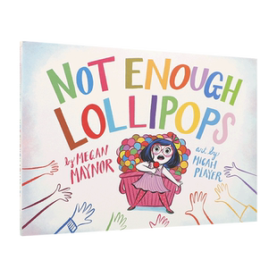 英文原版 Not Enough Lollipops 棒棒糖不够 公平分配糖果的方法 4-8岁儿童宝宝启蒙益智品格塑造绘本精装进口正版