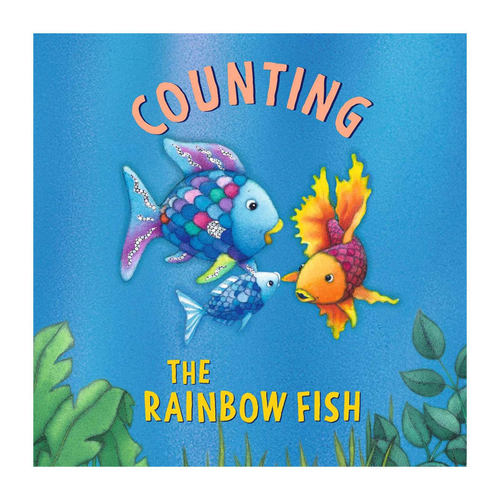 预售英文原版 The Rainbow Fish: Counting 彩虹鱼 数数 儿童阅读英语探索水下数字的世界纸板绘本 启蒙基础感念认知书 2-6岁