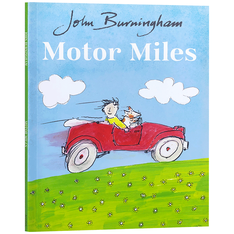 英文原版绘本Motor Miles 阿里的车 儿童英语启蒙认知早教图画书 亲子睡前共读故事书 名家John Burningham 凯特·格林纳威插图奖
