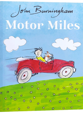 英文原版绘本Motor Miles 阿里的车 儿童英语启蒙认知早教图画书 亲子睡前共读故事书 名家John Burningham 凯特·格林纳威插图奖